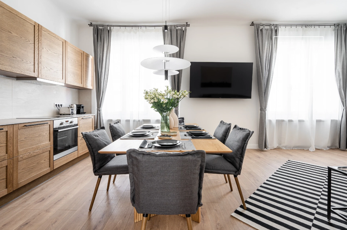 A modern-style renovated 3-bedroom apartment for sale in District V, Downtown, Budapest