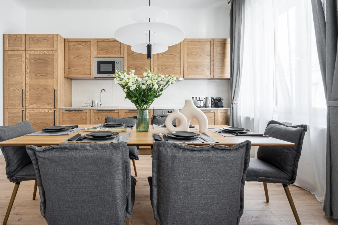 A modern-style renovated 3-bedroom apartment for sale in District V, Downtown, Budapest