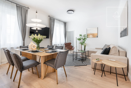 A modern-style renovated 3-bedroom apartment for sale in District V, Downtown, Budapest