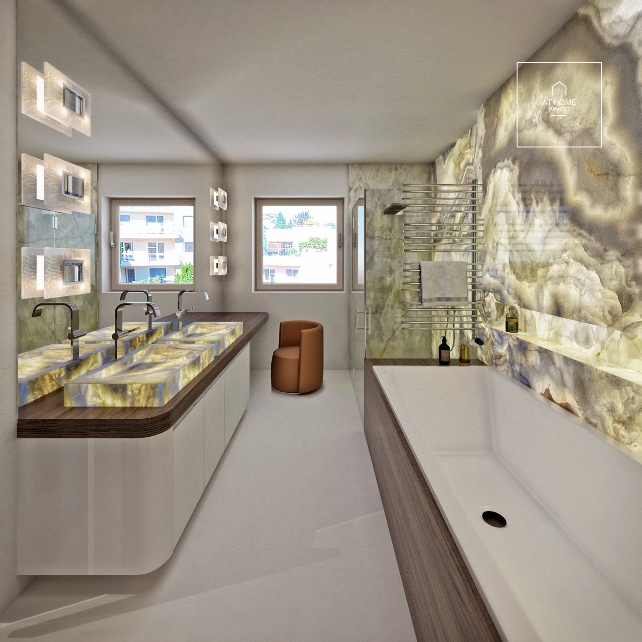 Newly renovated 5-bedroom apartment in District II, Rézmál