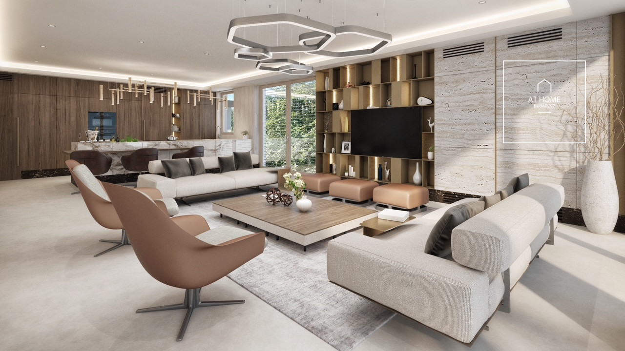 Newly renovated 5-bedroom apartment in District II, Rézmál