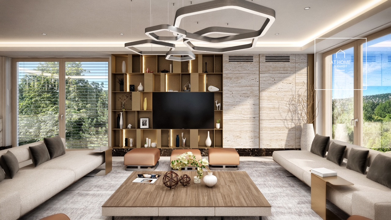 Newly renovated 5-bedroom apartment in District II, Rézmál