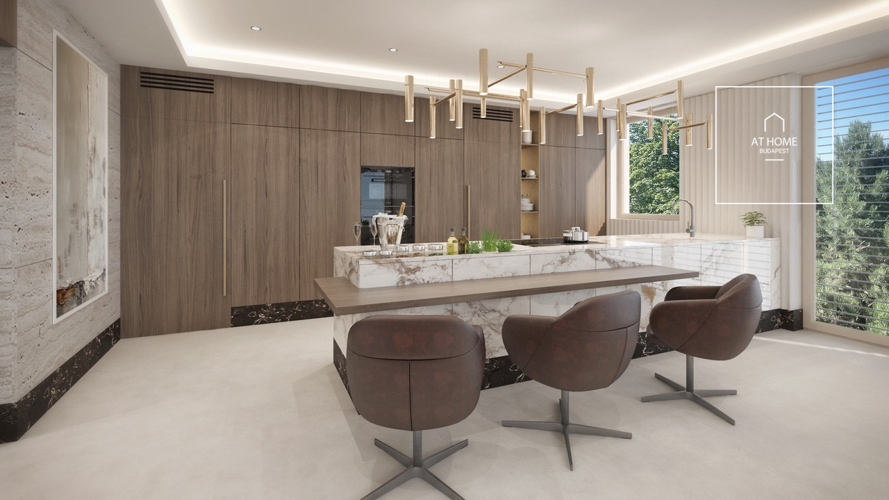 Newly renovated 5-bedroom apartment in District II, Rézmál