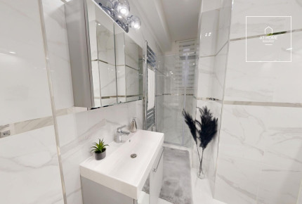 Renovated 100 sqm Luxury Apartment with 2 Balconies in District V, Downtown, Budapest