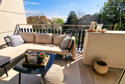 Newly built apartment with garden connection for rent Budapest II. district, Szemlőhegy