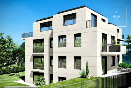 Newly built apartment with garden connection for rent Budapest II. district, Szemlőhegy