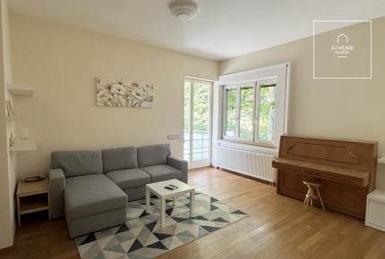 Greenbelt apartment for rent in Budapest, 2nd district, Szépilona