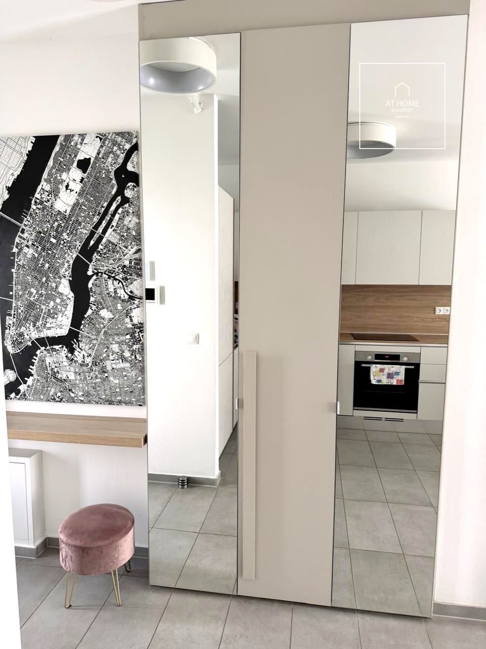 New built apartment for rent in the IX. district