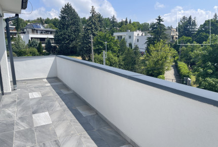 Newly built premium penthouse apartment Budapest II. district Törökvész