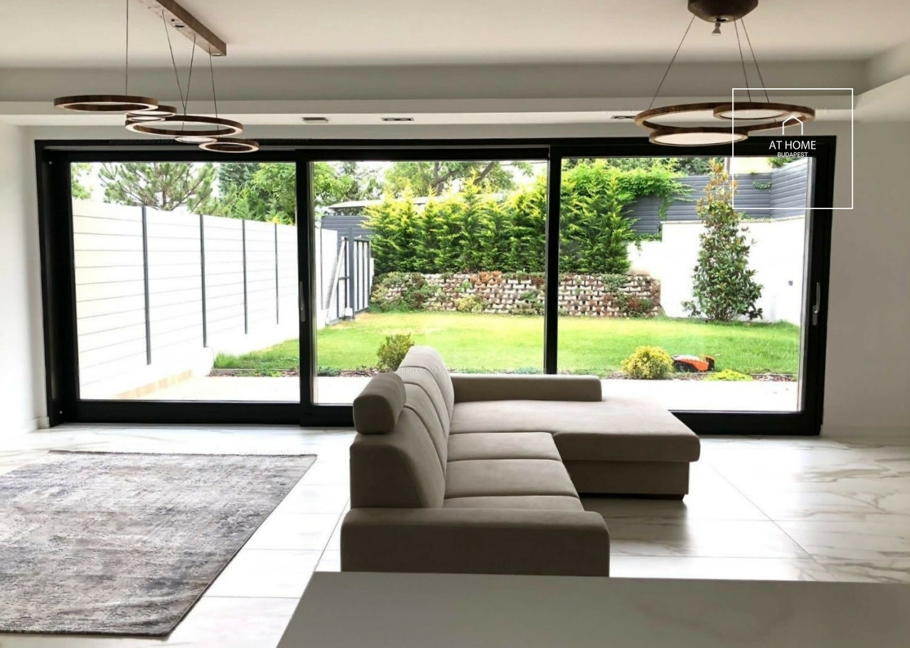 Newly built semi-detached house for rent Budapest XI. district, Sasad