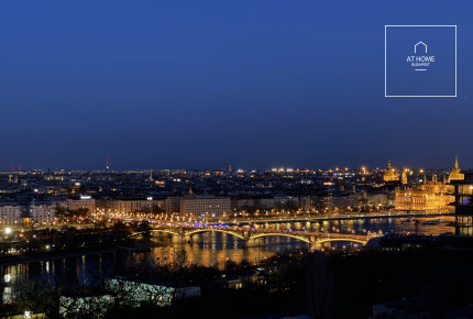 Beautiful panoramic apartment for sale in Szemlőhegy, 2nd district Budapest