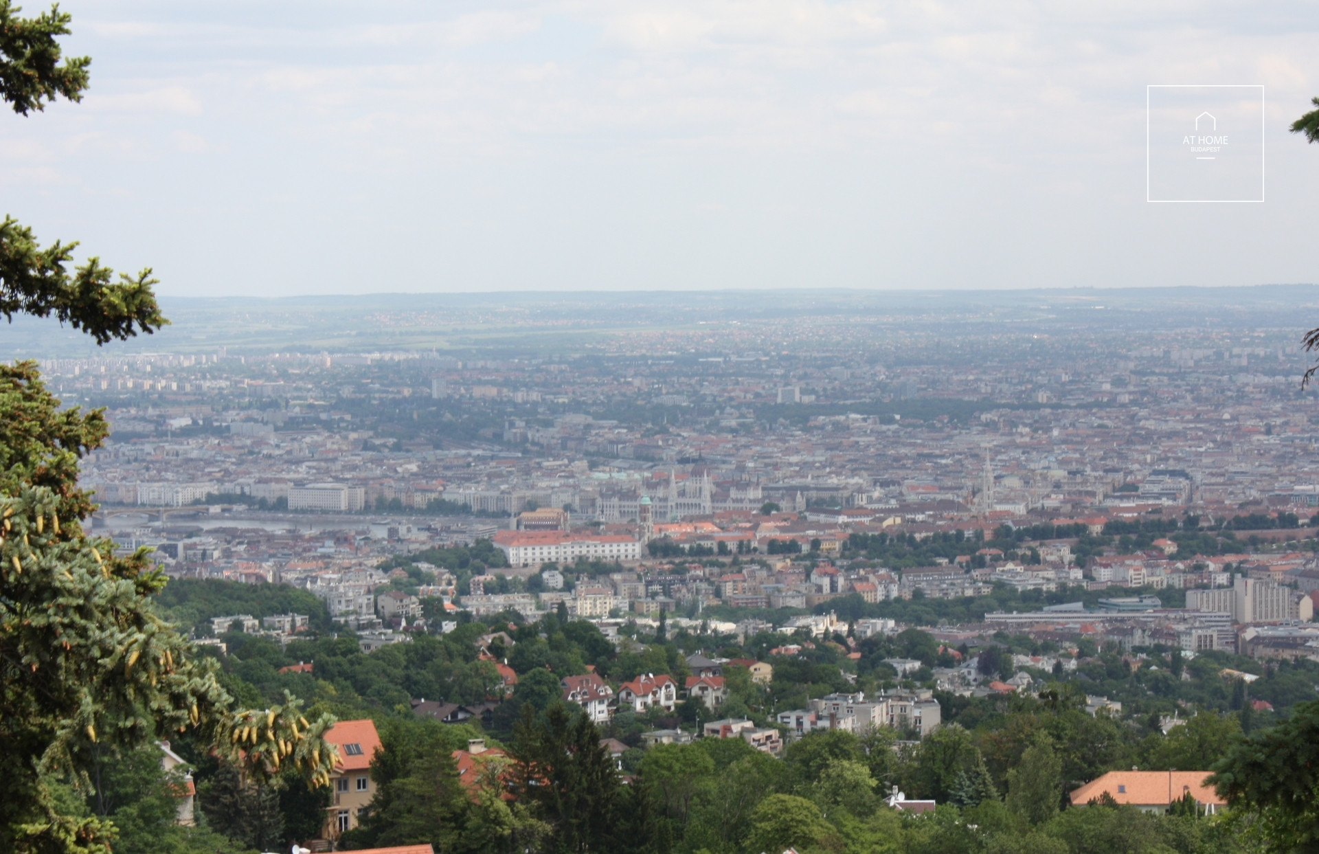 Panorámás 2984nm-es telek eladó Széchenyihegyen, Budapest
