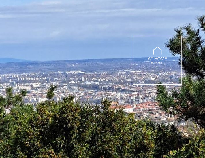 Panorámás 2984nm-es telek eladó Széchenyihegyen, Budapest