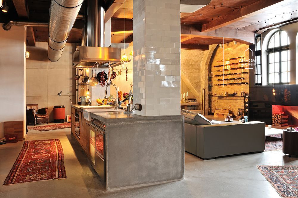 Luxury 200 sqm loft apartment in District 13, Vizafogó