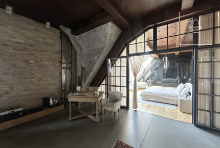 Luxury 200 sqm loft apartment in District 13, Vizafogó