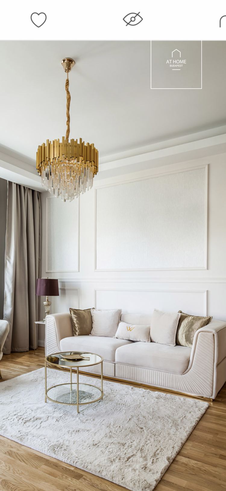 Panoramic two-bedroom premium apartment for rent Budapest II. district Víziváros