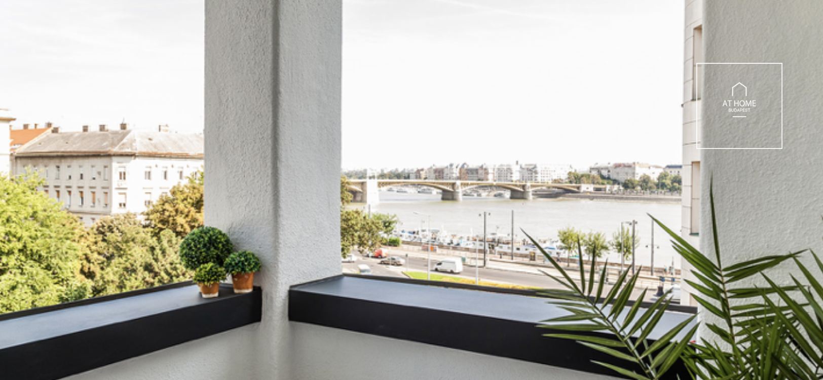 Panorámás két hálószobás prémium lakás kiadó Budapest II. kerület Víziváros