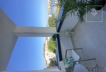 Panoramic two-bedroom premium apartment for rent Budapest II. district Víziváros