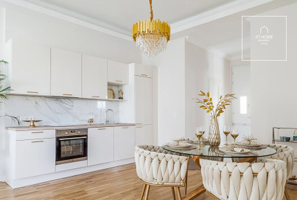 Panoramic two-bedroom premium apartment for rent Budapest II. district Víziváros