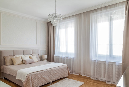 Panoramic two-bedroom premium apartment for rent Budapest II. district Víziváros