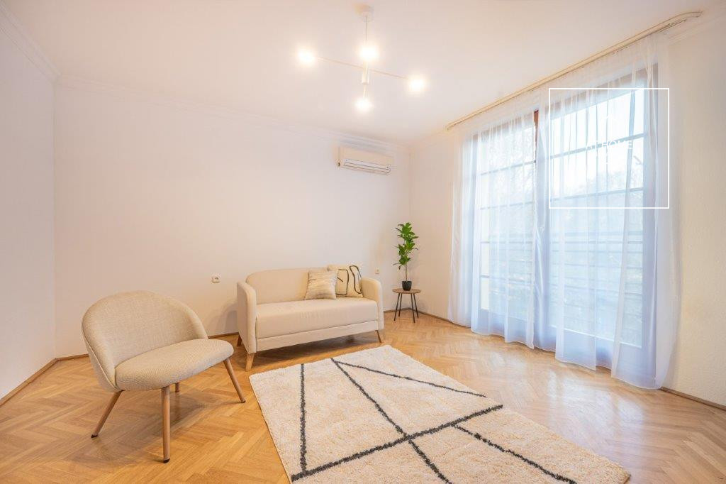 Garden-connected apartment for rent Budapest II. district, Szépvölgy