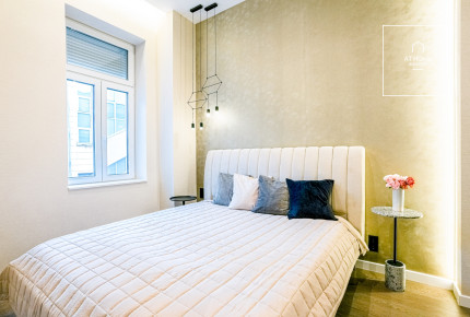 Two-bedroom luxury apartment with a panoramic view of the Danube, Budapest V. district Lipótváros