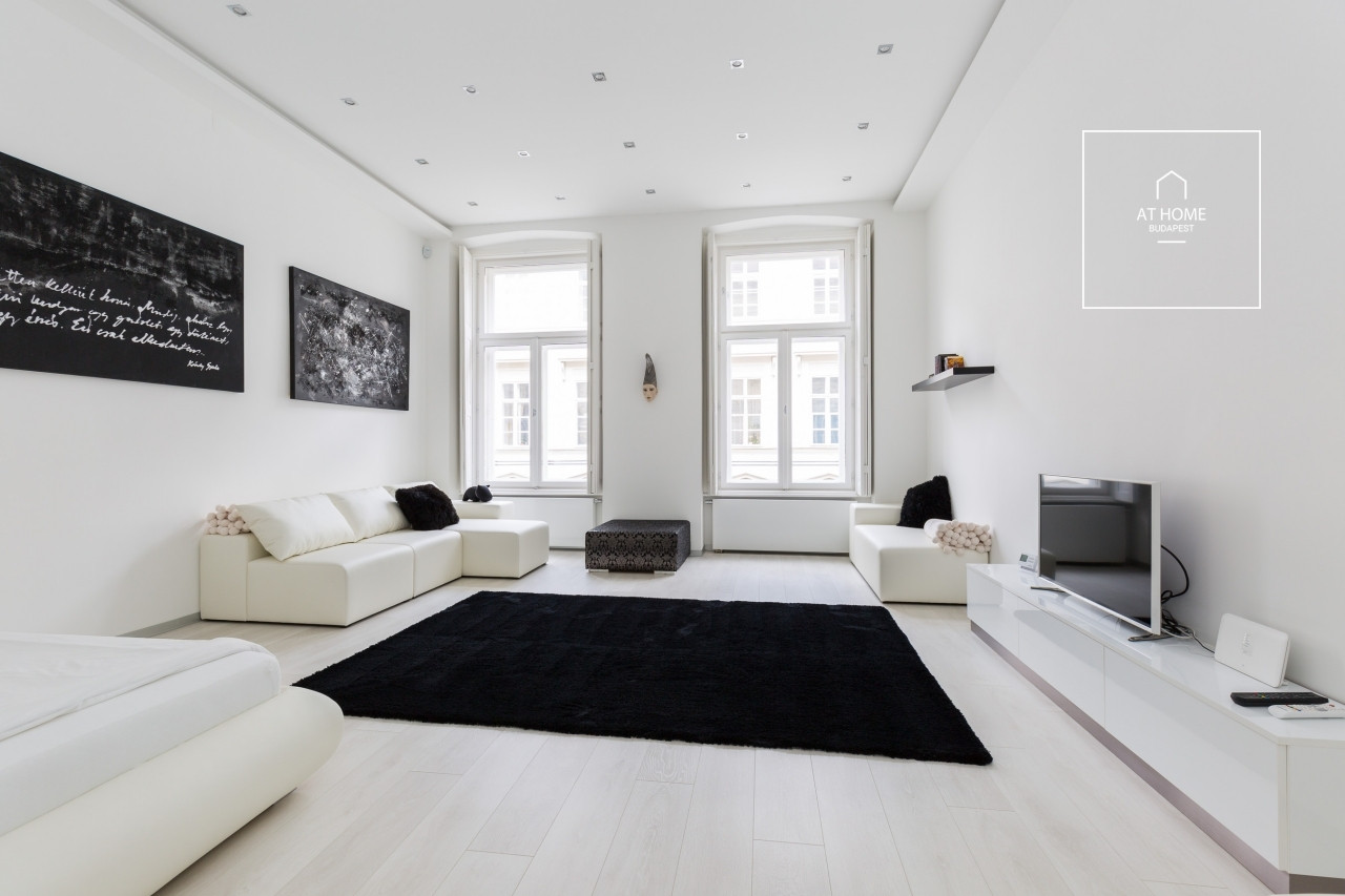 62 sqm studio apartment in the city center, located in District V