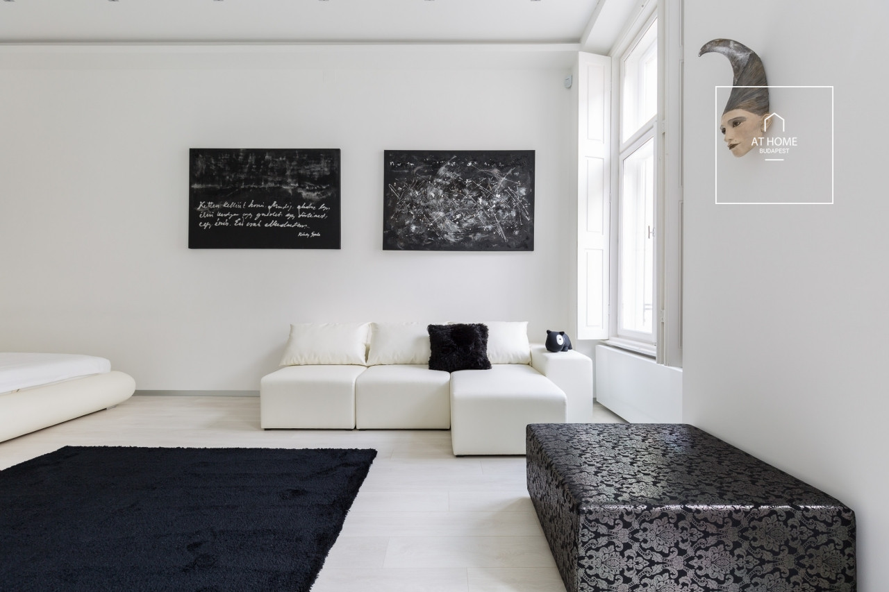 62 sqm studio apartment in the city center, located in District V