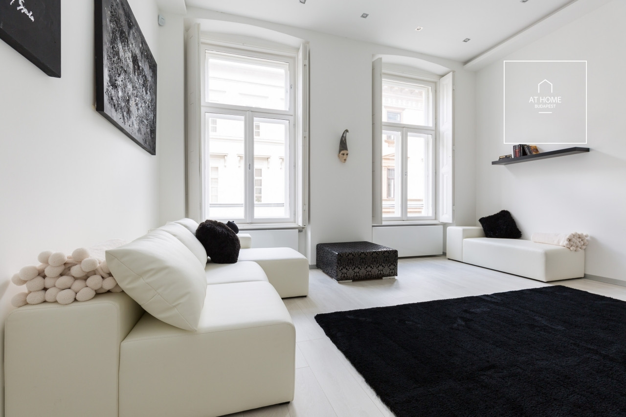 Downtown 62 m² two-bedroom apartment in Budapest’s 5th district