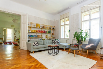 3-bedroom garden-access apartment in a villa building in District II, Rózsadomb