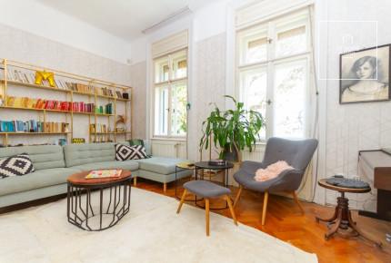 3-bedroom garden-access apartment in a villa building in District II, Rózsadomb