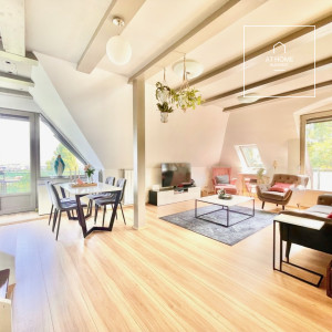 Panoramic 128 m² Apartment with Private Garden in District II, Zöldmál