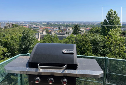 Panoramic 128 m² Apartment with Private Garden in District II, Zöldmál