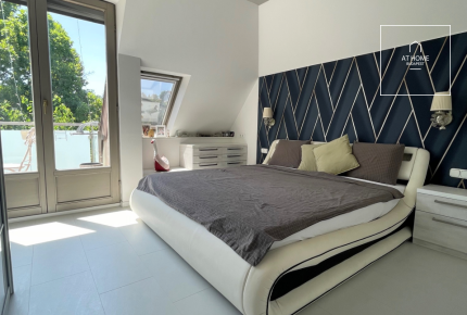 Panoramic 128 m² Apartment with Private Garden in District II, Zöldmál