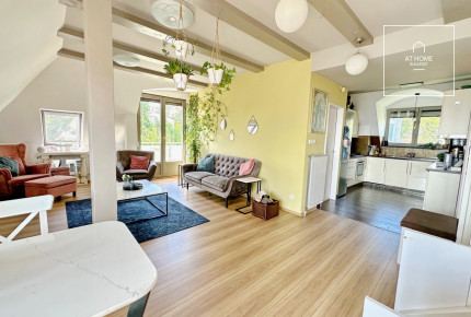 Panoramic 128 m² Apartment with Private Garden in District II, Zöldmál