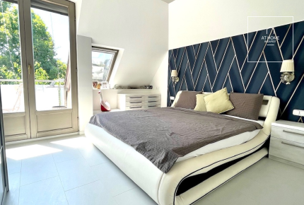 Panoramic 128 m² Apartment with Private Garden in District II, Zöldmál