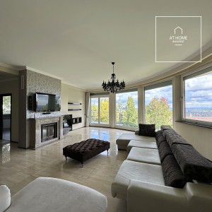 Panorámás luxuslakás kertkapcsolattal Istenhegyen a XII. kerületben