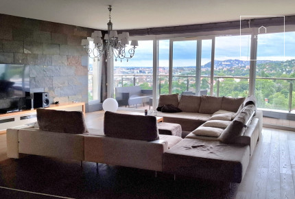 Panorámás exkluzív villa lakás eladó Rózsadomb, 2. kerület, Budapest
