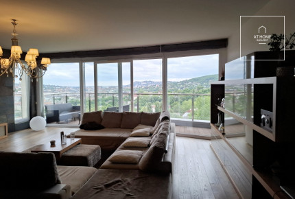 Panorámás exkluzív villa lakás eladó Rózsadomb, 2. kerület, Budapest