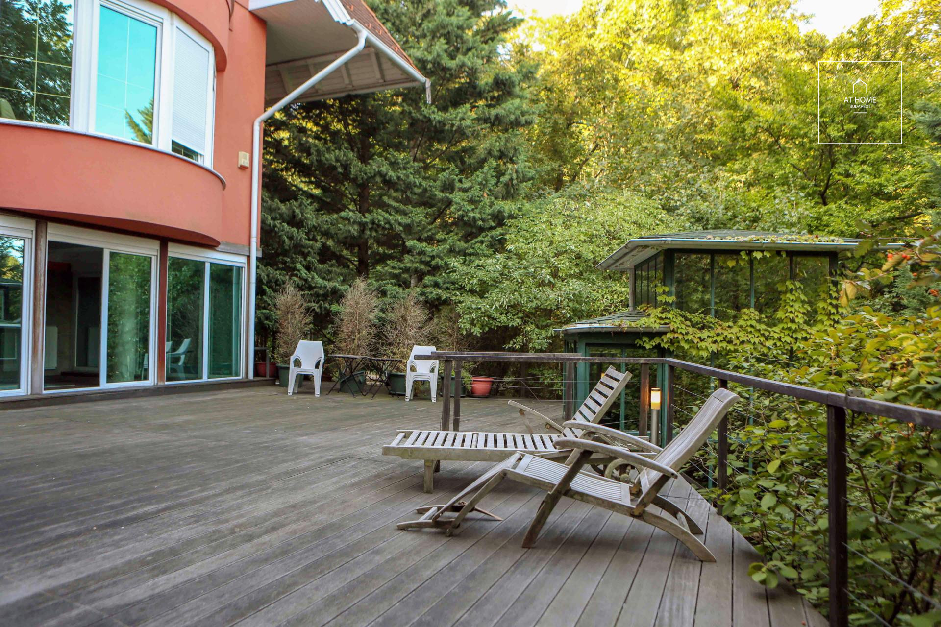 Detached house Budapest XII. district with panoramic view