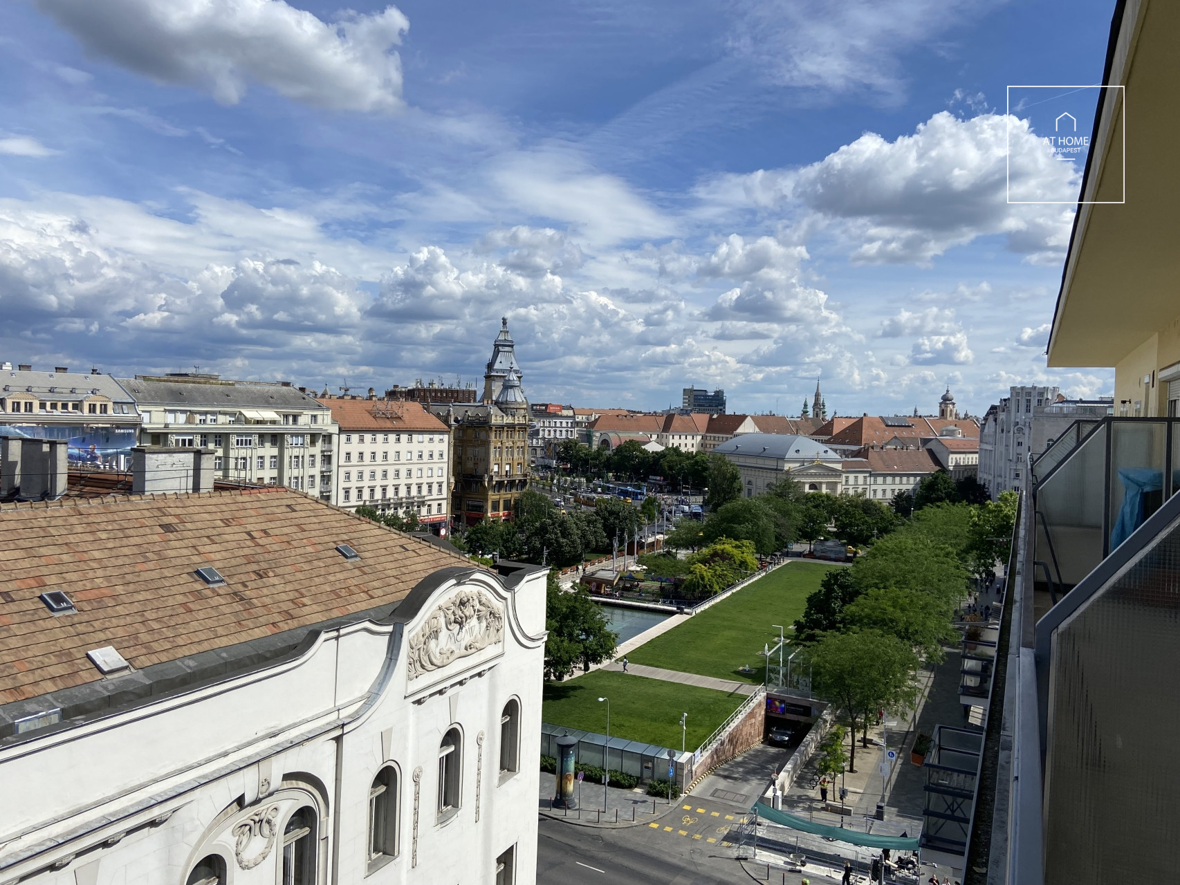Premium panoramic apartment for rent in Budapest, District V, Lipótváros.