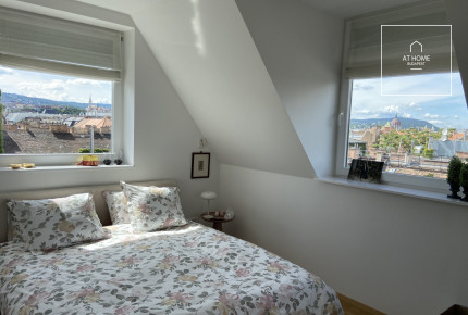 Premium panoramic apartment for rent in Budapest, District V, Lipótváros.