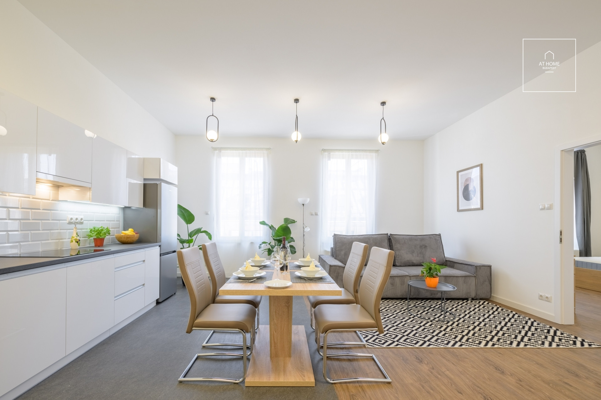 Newly built one-bedroom apartment for rent Budapest 6th district,  Diplomatic Quarter