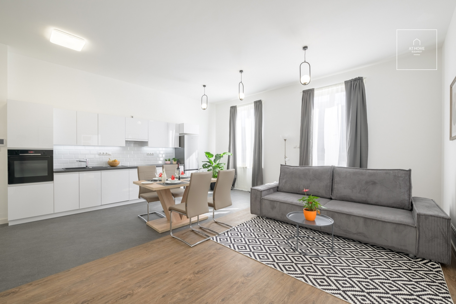 Newly built one-bedroom apartment for rent Budapest 6th district,  Diplomatic Quarter