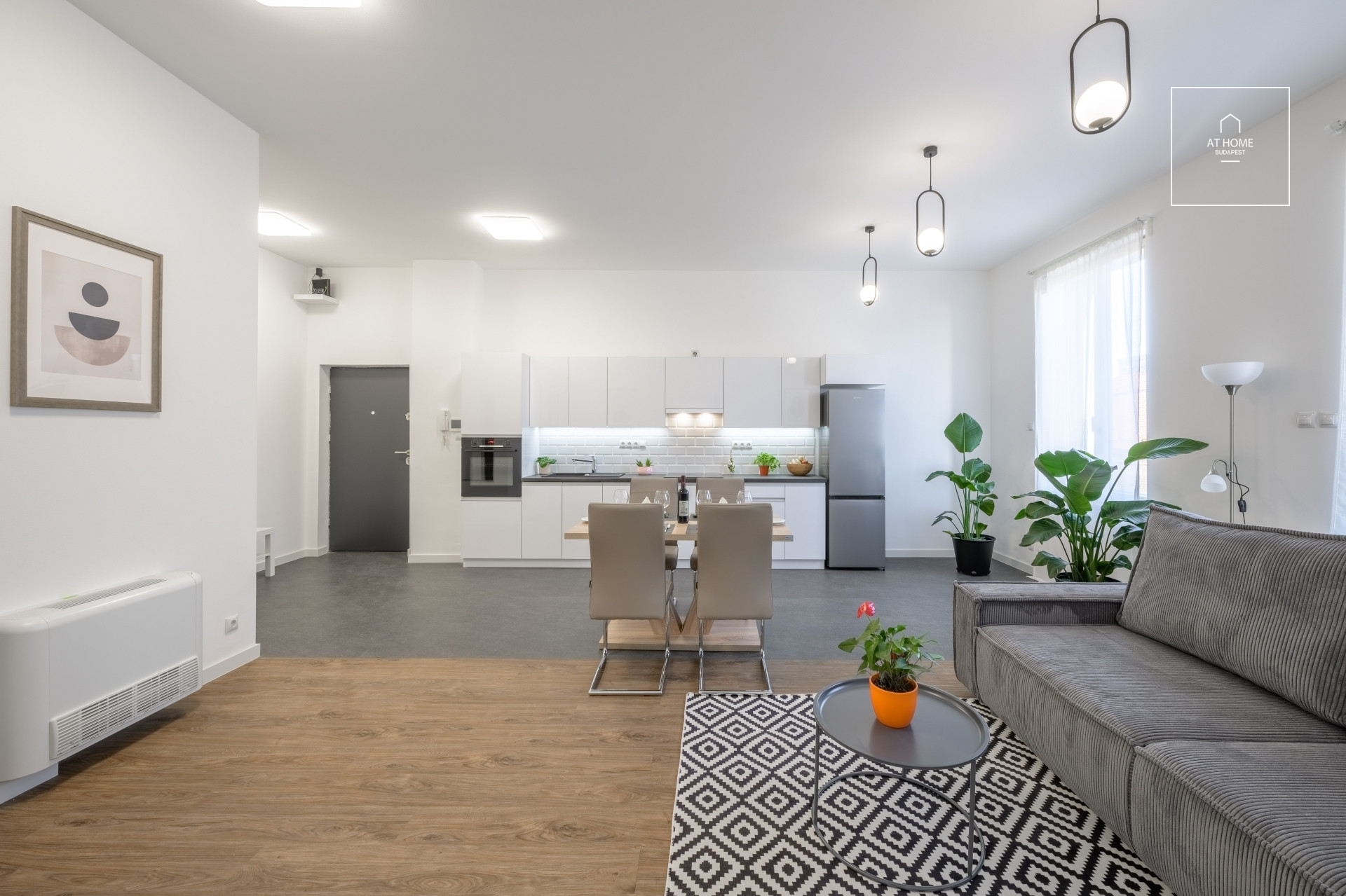 Newly built one-bedroom apartment for rent Budapest 6th district,  Diplomatic Quarter