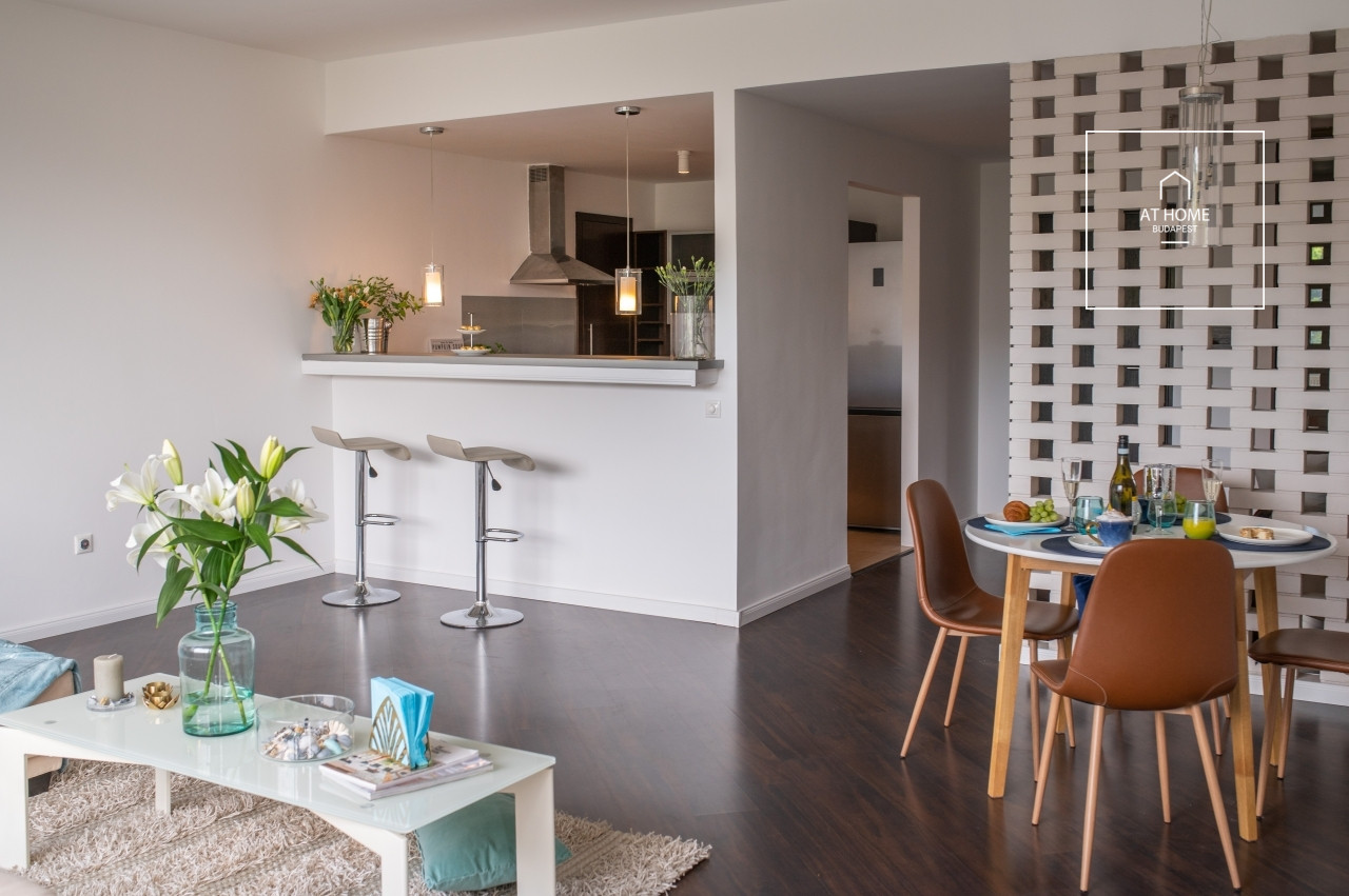 Premium two-bedroom apartment with panoramic views in the 2nd district, Törökvész, Budapest