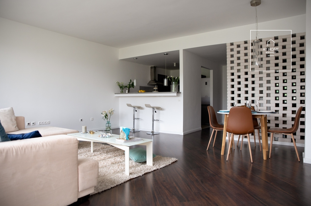 Premium two-bedroom apartment with panoramic views in the 2nd district, Törökvész, Budapest