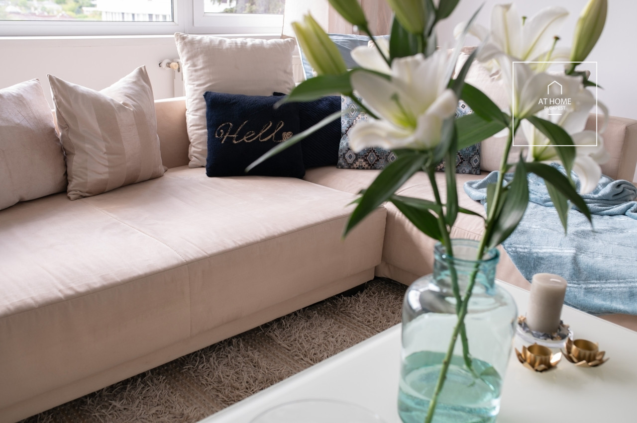 Premium two-bedroom apartment with panoramic views in the 2nd district, Törökvész, Budapest