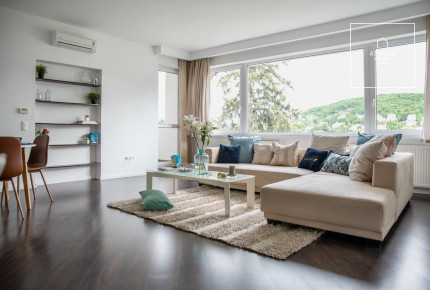 Panorámás két hálószobás prémium lakás II. kerület, Törökvész, Budapest