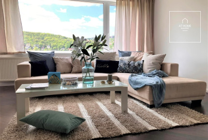 Premium two-bedroom apartment with panoramic views in the 2nd district, Törökvész, Budapest